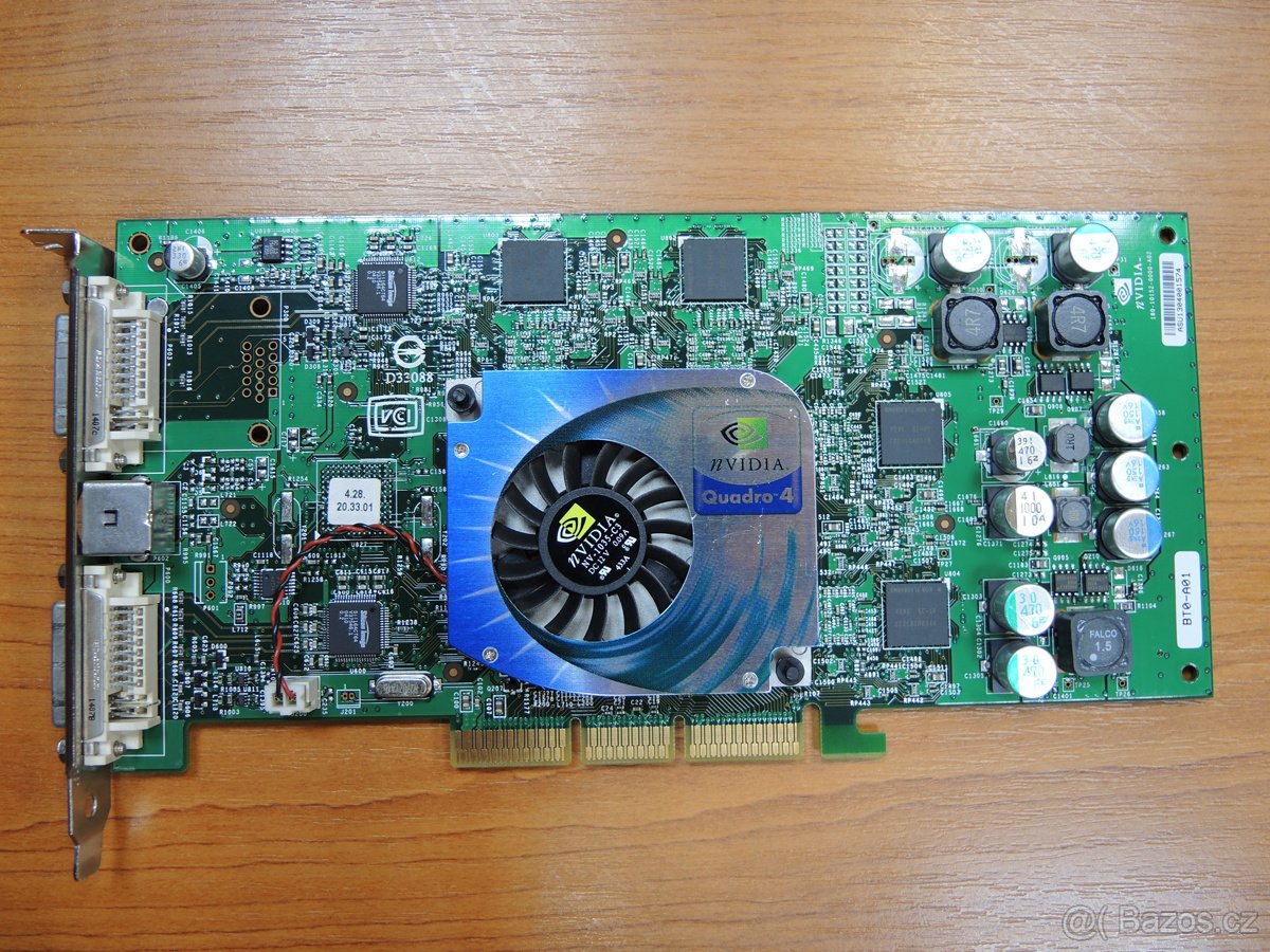 NVIDIA Quadro4 980 XGL AGP 8x 128 MB - 4