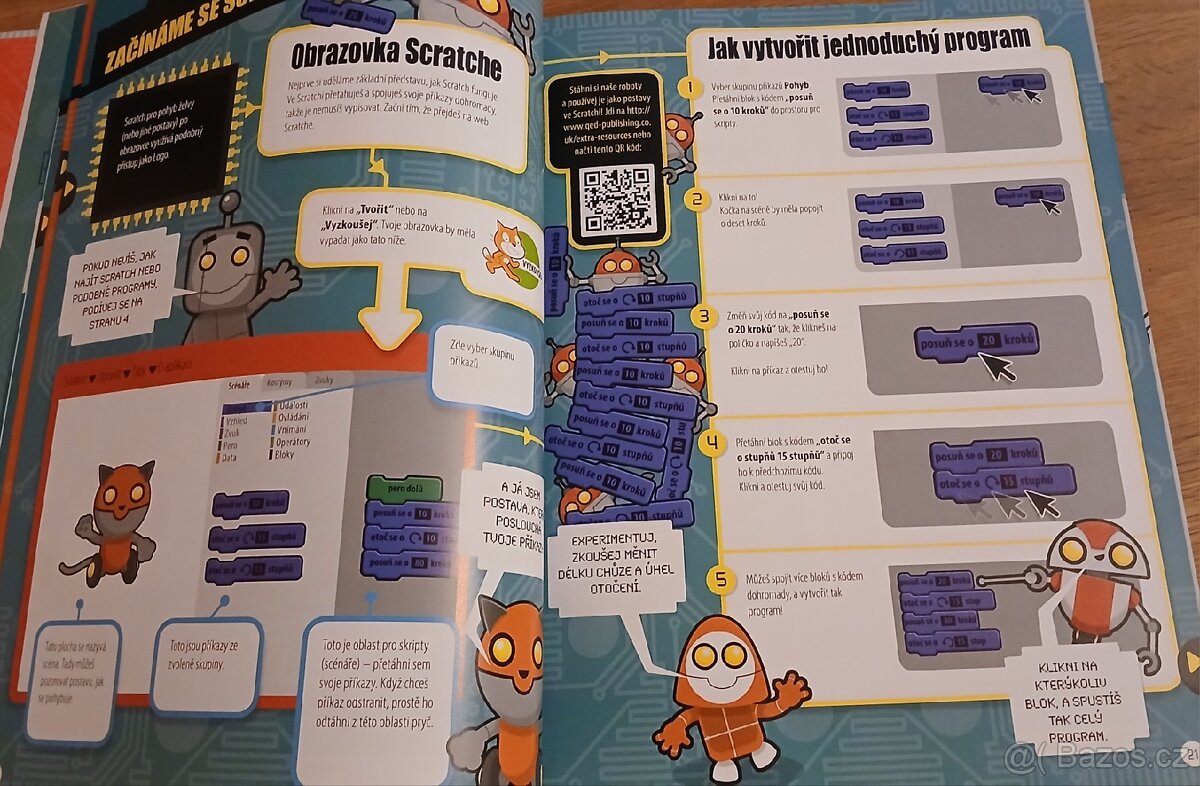 Kniha: Programuj a Jak se naučit animovat (jako nové) - 4