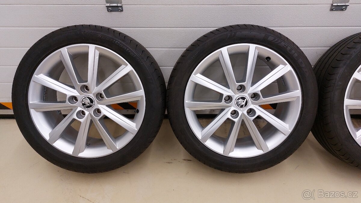 Alu kola 5x112 r17 Teron origo. škoda Octavia III 225 45 r17 - 4
