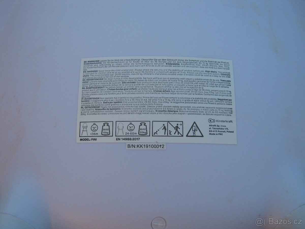 Dětská jídelní stolička - 4