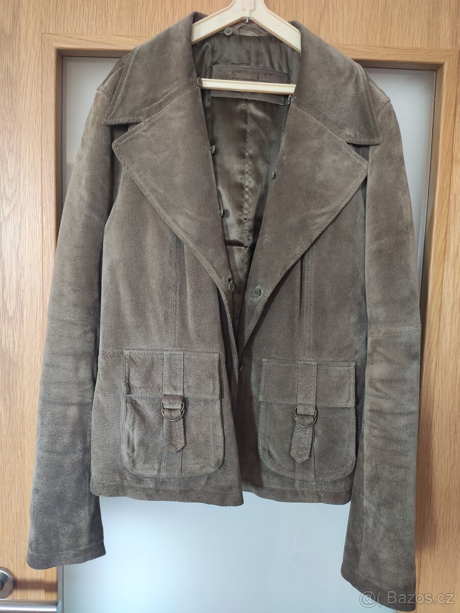 Kožená bunda, vel.40 - 4