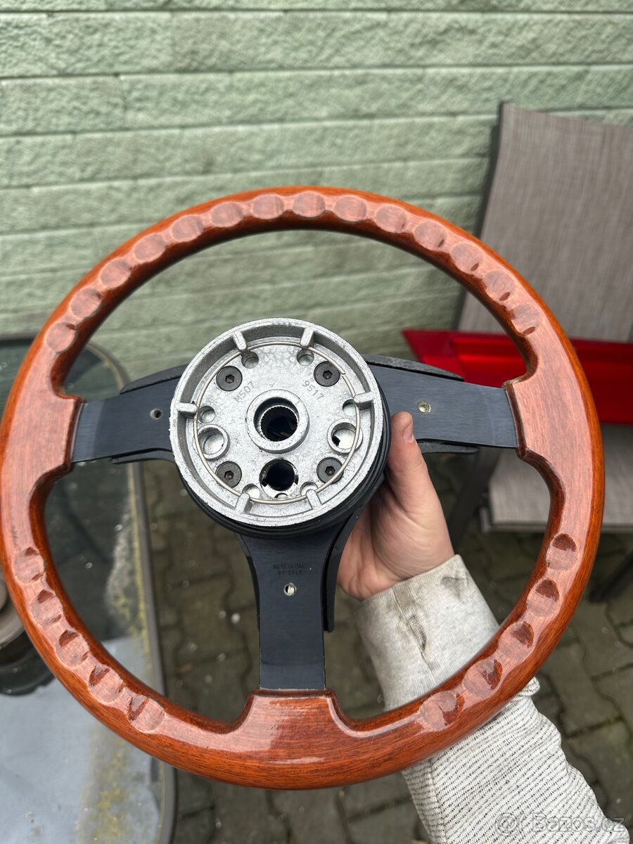 Dřevěný volant Škoda - 4