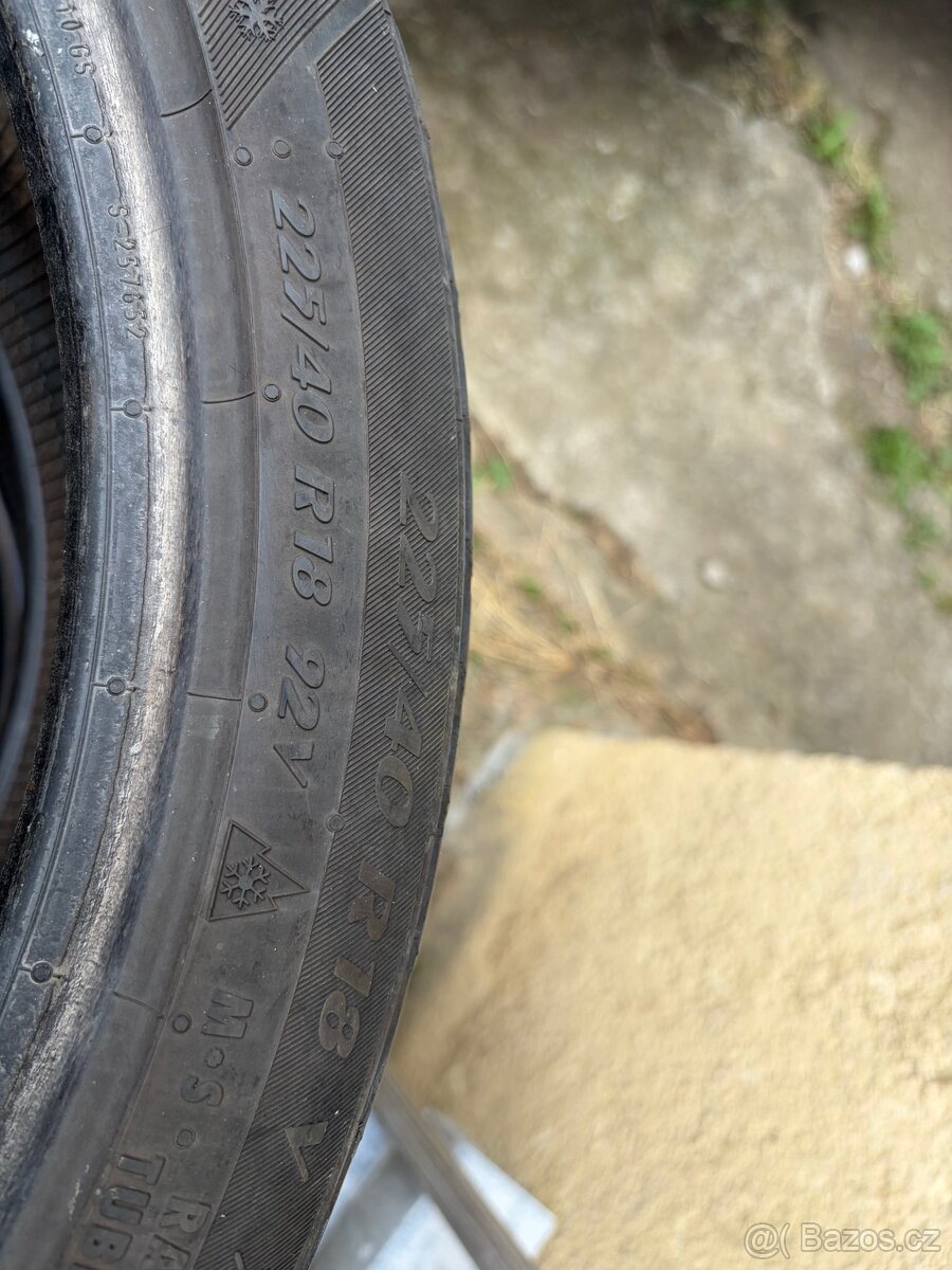 Zimní pneu nordicca 225/40/18 - 4