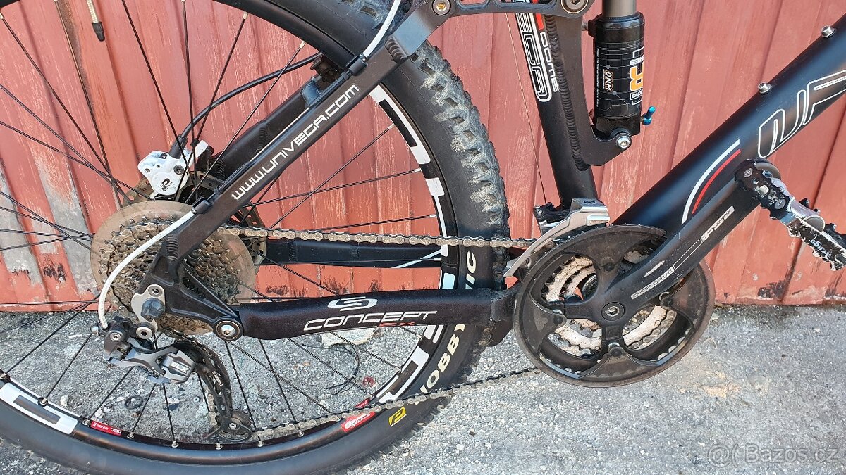 celoodpružené kolo Univega alpin - 4