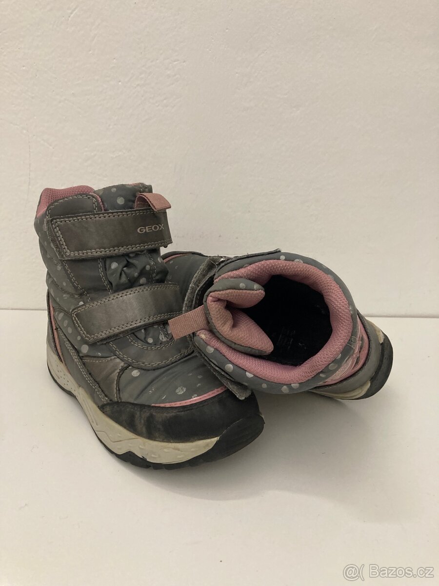Dívčí zimní boty GEOX - vel.32 - 4