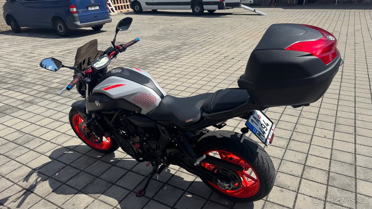 Yamaha MT-07 54kW , 2019 , 11.883km ,TOP STAV Akrapovic - 4