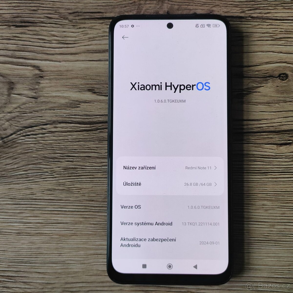 Xiaomi Redmi Note 11- 4GB/64GB/NFC Graphite Grey - 4