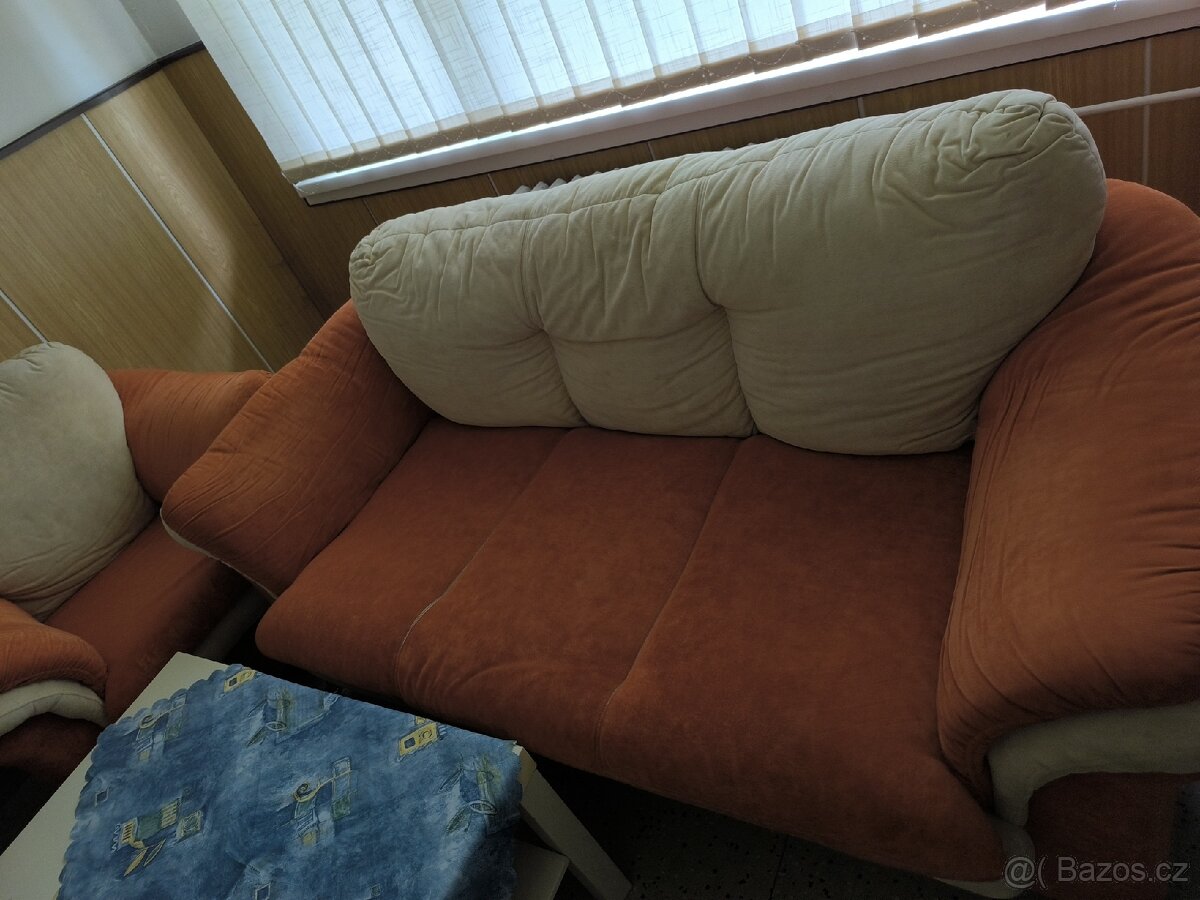 Sedačka + 2 křesla (nerozkládací) - 4