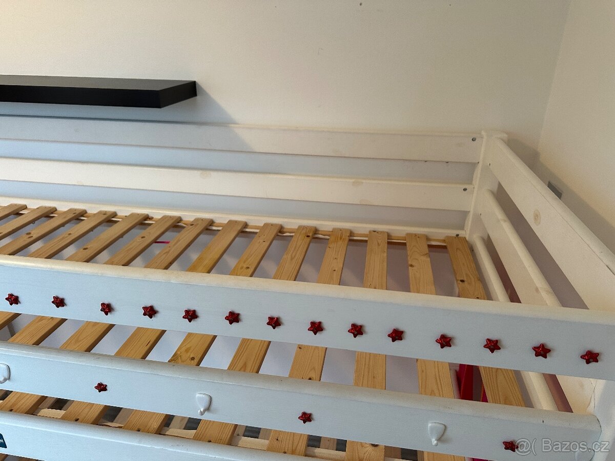 Dřevěná palanda s matracemi 200x90 - 4