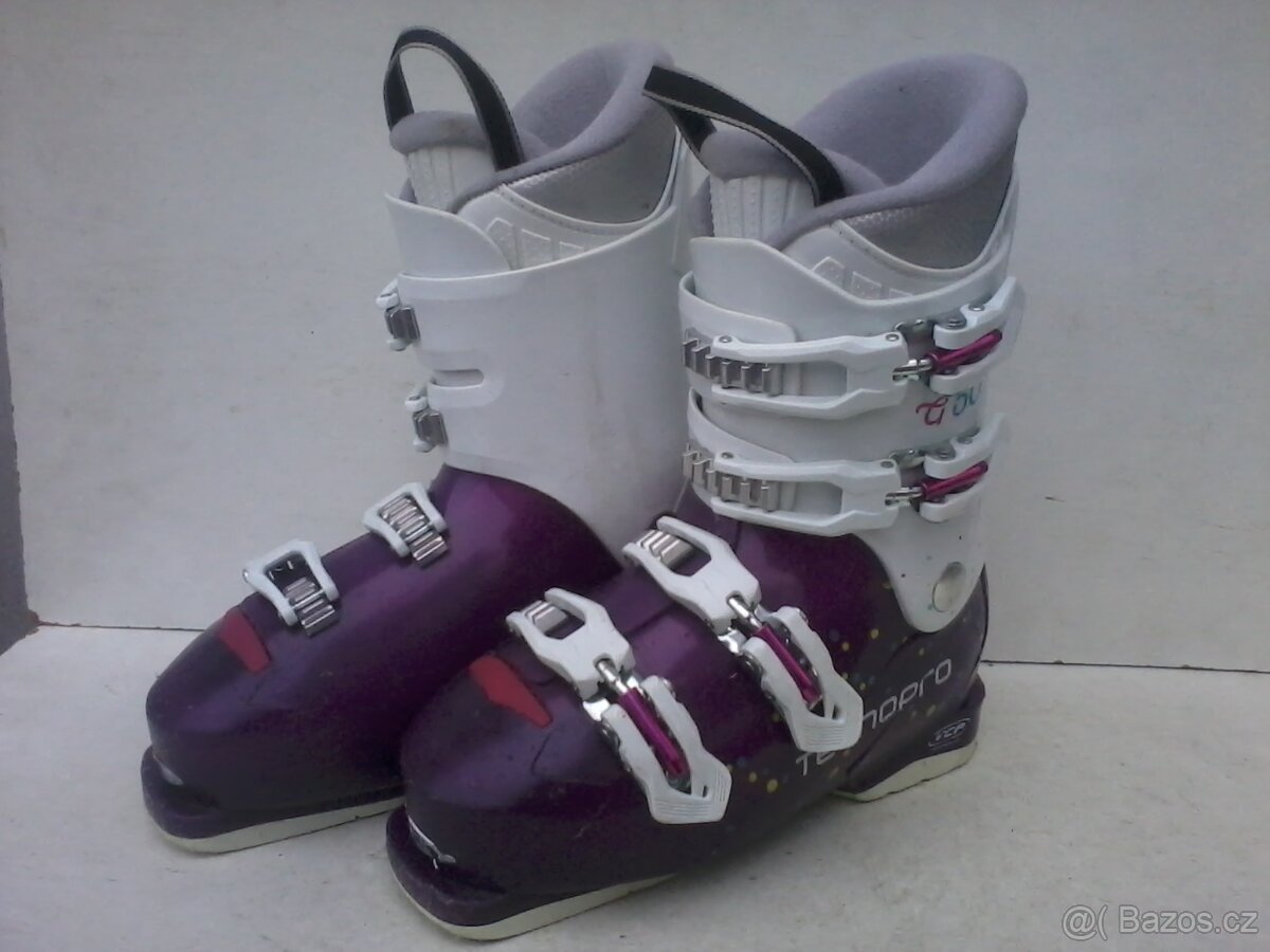 Dětské dívčí lyžáky Tecno pro 23 - 4