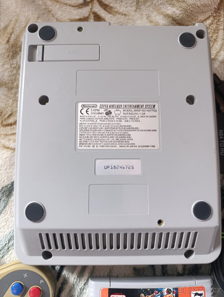 SNES Super Nintendo + Hra - 4