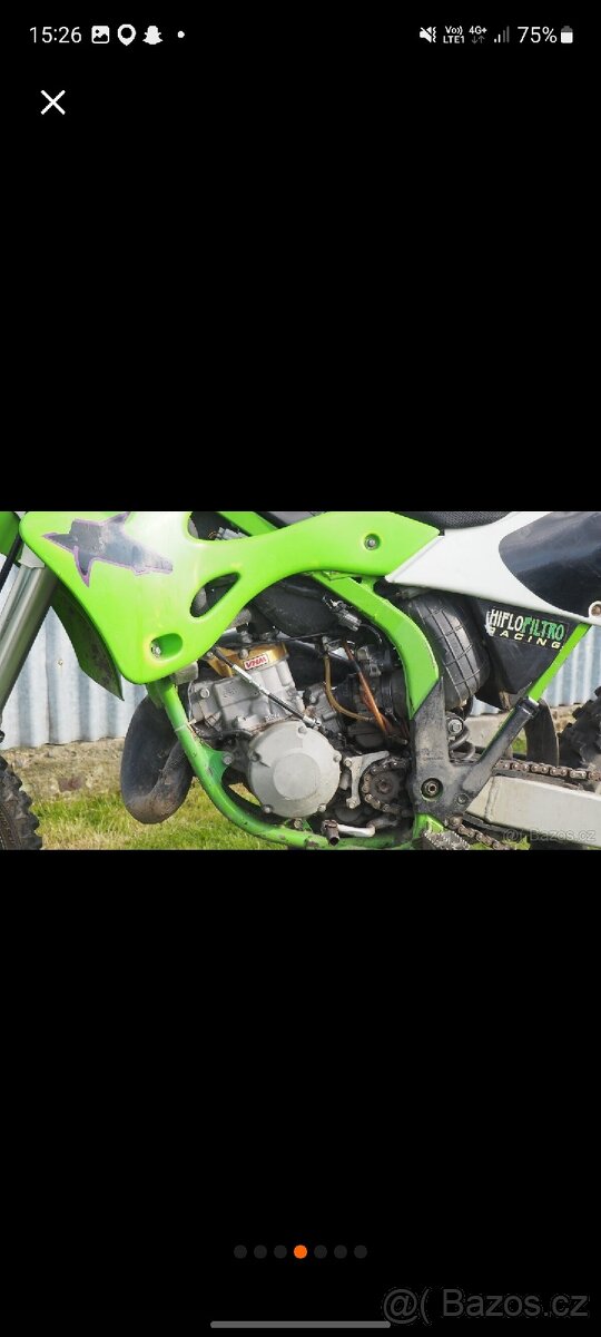 Kawasaki kx 125 2001