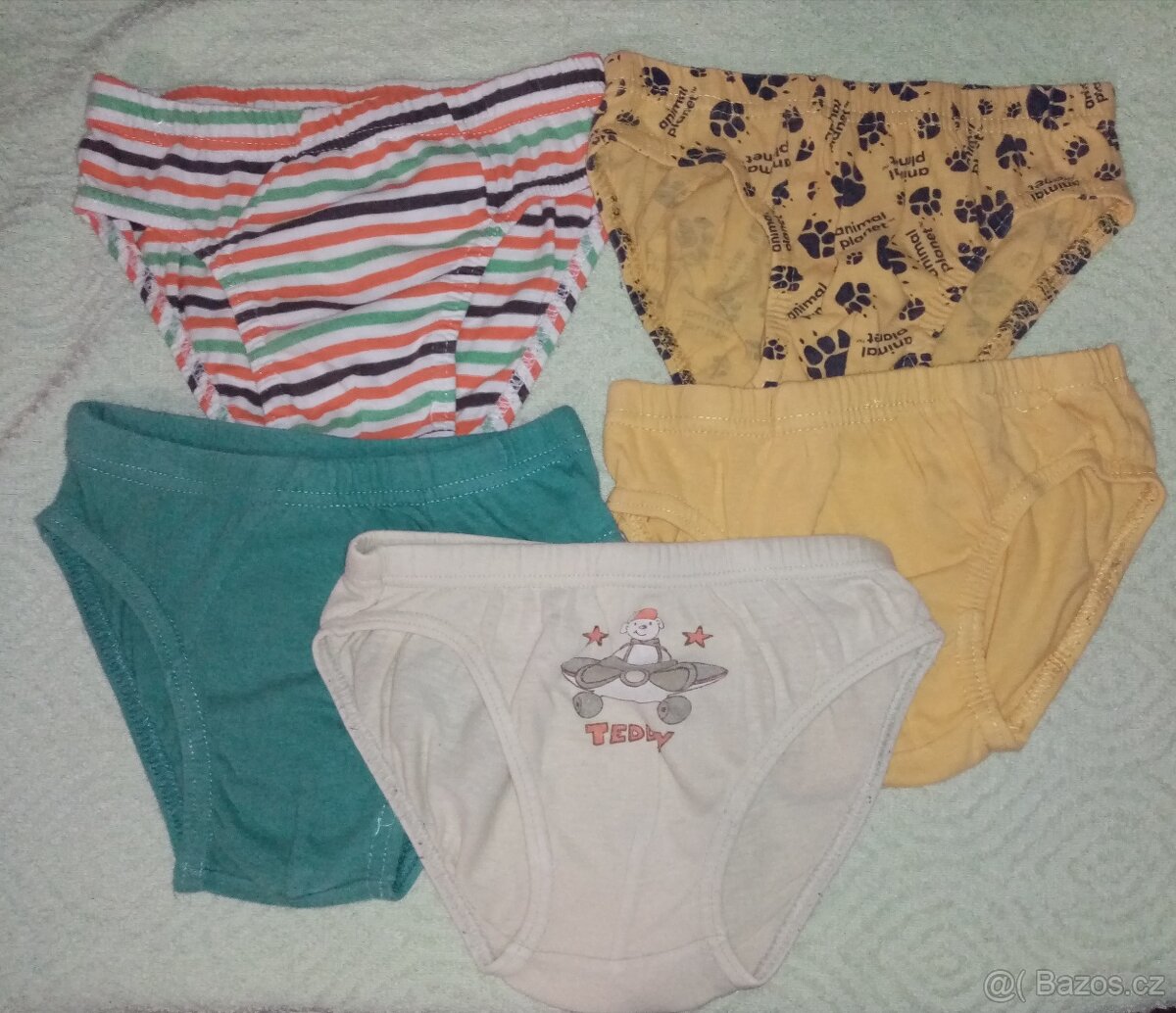 Různé sady slipů + ponožky + punčocháče - 4