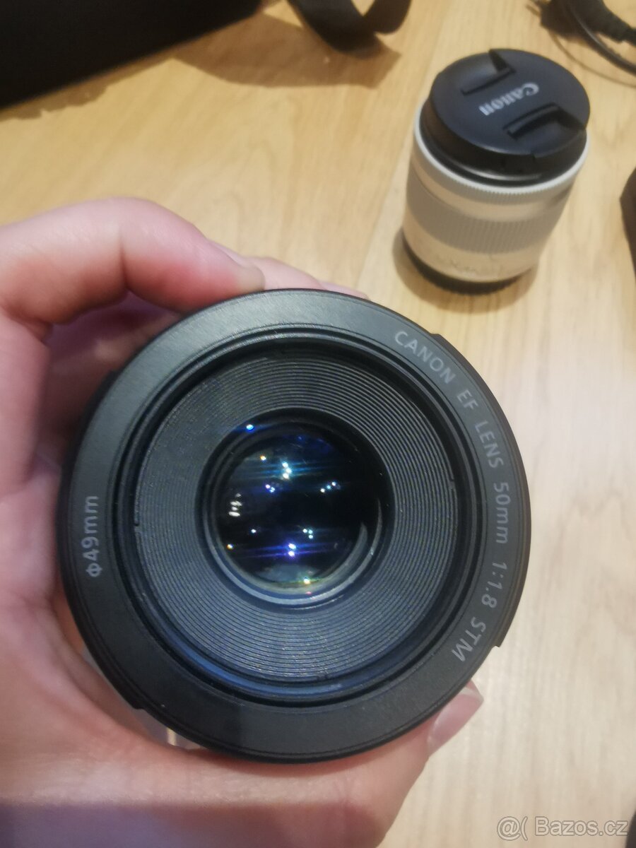 Canon eos 250 D + EFS 18-55mm + EF LENS 50 mm - 4