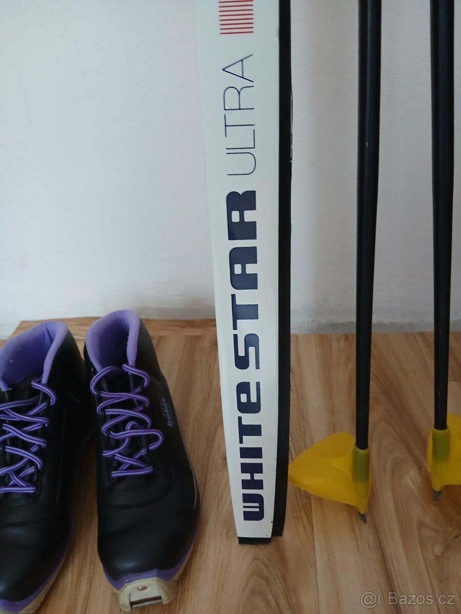 Běžky + vázání, boty, hole - 4