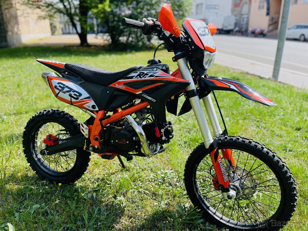 Pitbike Leramotors Thunder 140ccm, 19/16, oranžová - 4