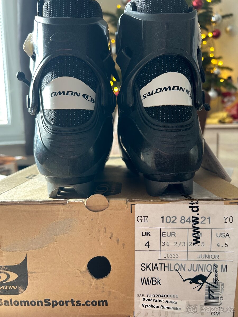 Boty na běžky Salomon Skiathlon Junior vel.36 - 4