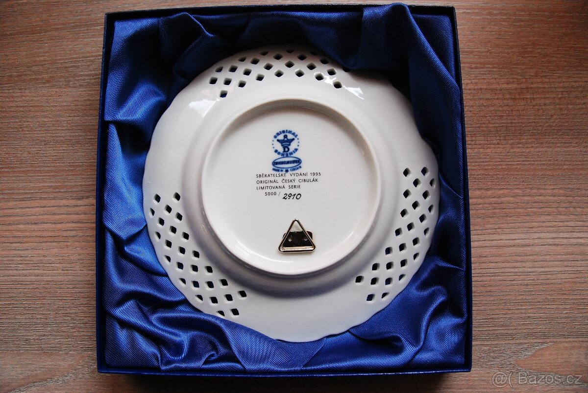 cibulák - vánoční sběratelské talíře - 4