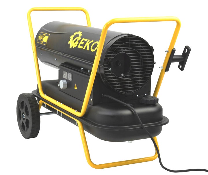 Přenosný naftový ohřívač vzduchu s termostatem 25kW - 4