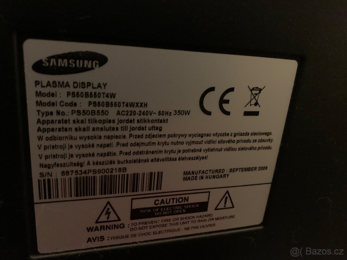 Samsung televize uhlopricka 127cm 50 palcu - 4
