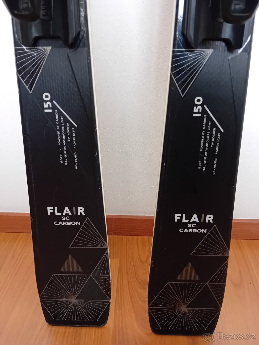 Lyže 150 cm Völkl Flair SC Carbon + vázání, zánovní - 4