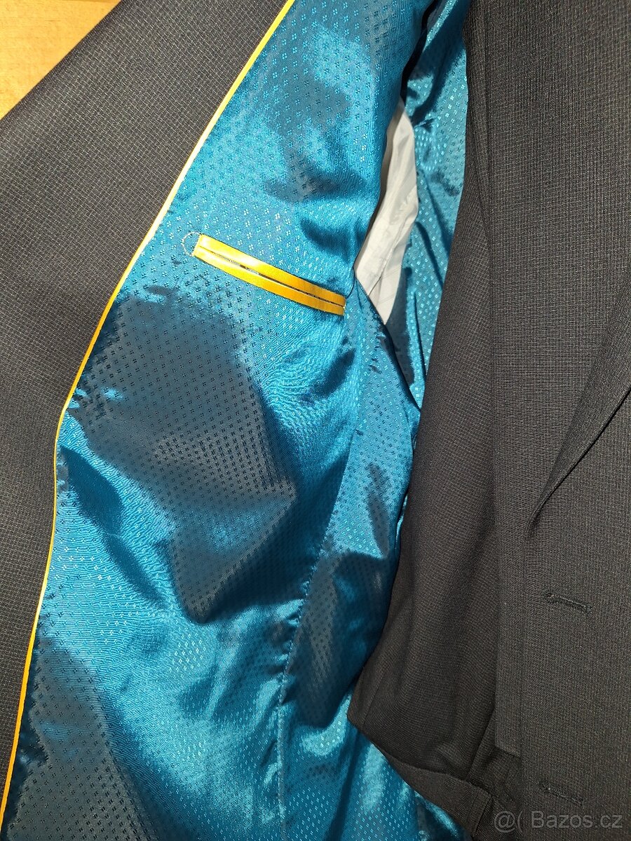 Nový pánský oblek Koutný vel.58 - 4