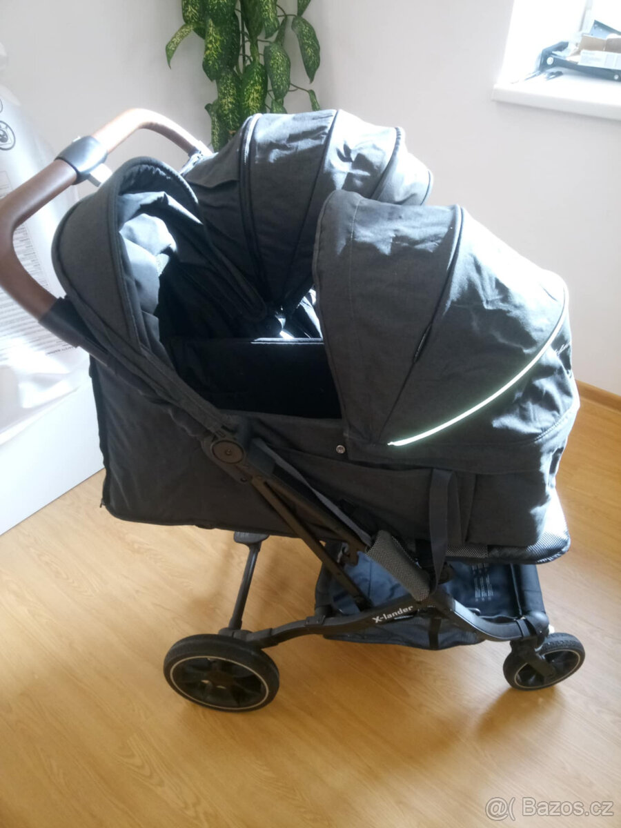 Sourozenecký kočárek X-Lander X-Double - 4