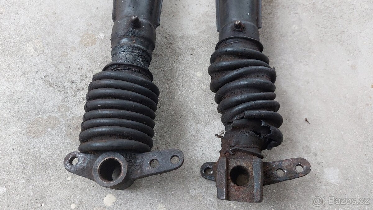 Přední tlumiče ČZ 150 C (kluzáky, šavle, malý pérák) - 4