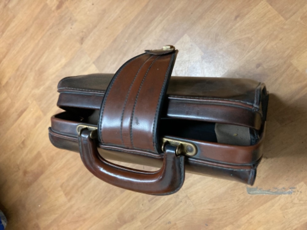 koženková brašna - 60 léta - 4