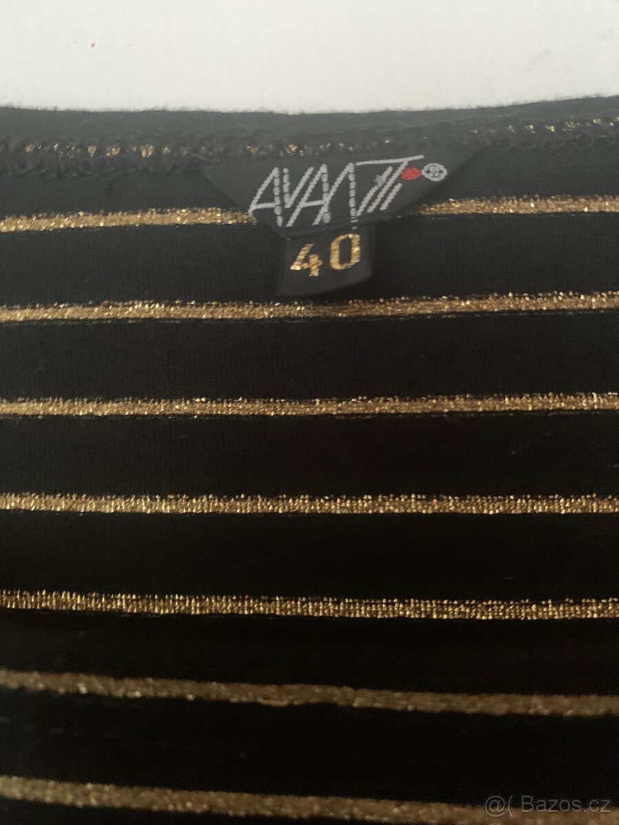 Černozlaté šaty - 4