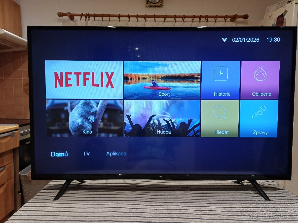 43"109cm, Smart TV, Wi-Fi, DVB-T2 - 4