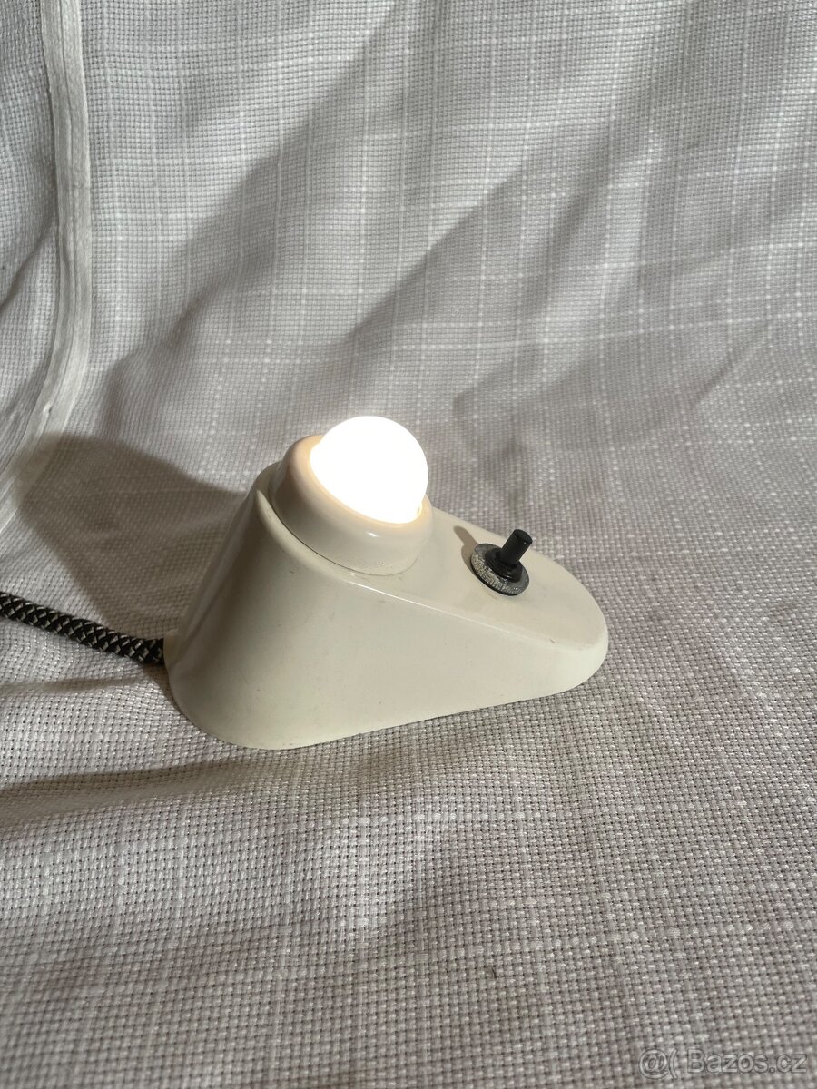 retro bakelitová lampička - 4