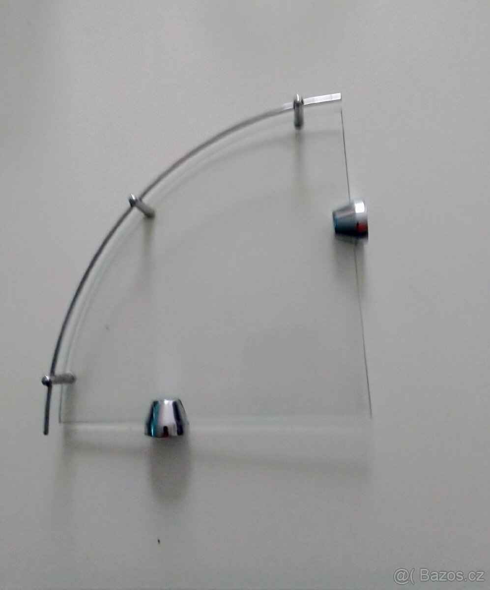 Rohová polička se zábradlím - 4