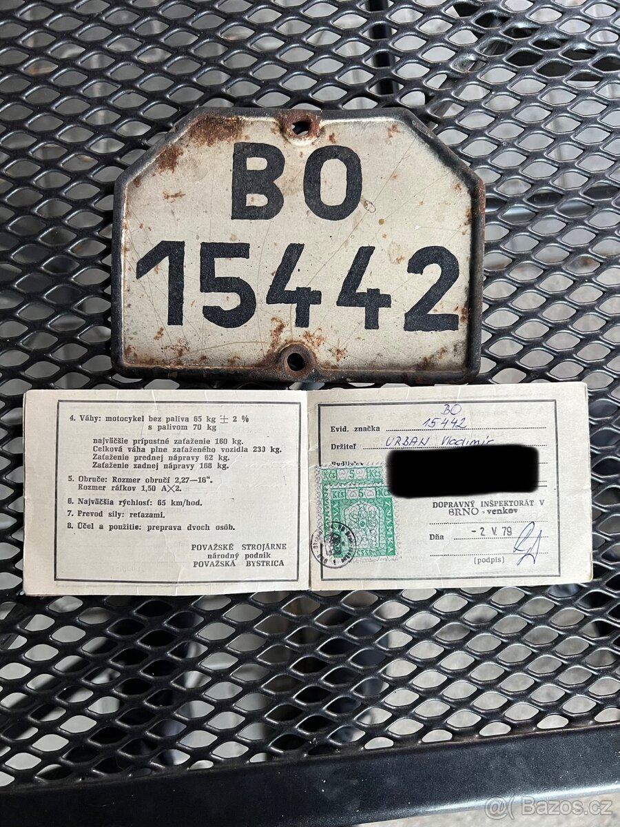 Jawa 50 mustang s TP - 4