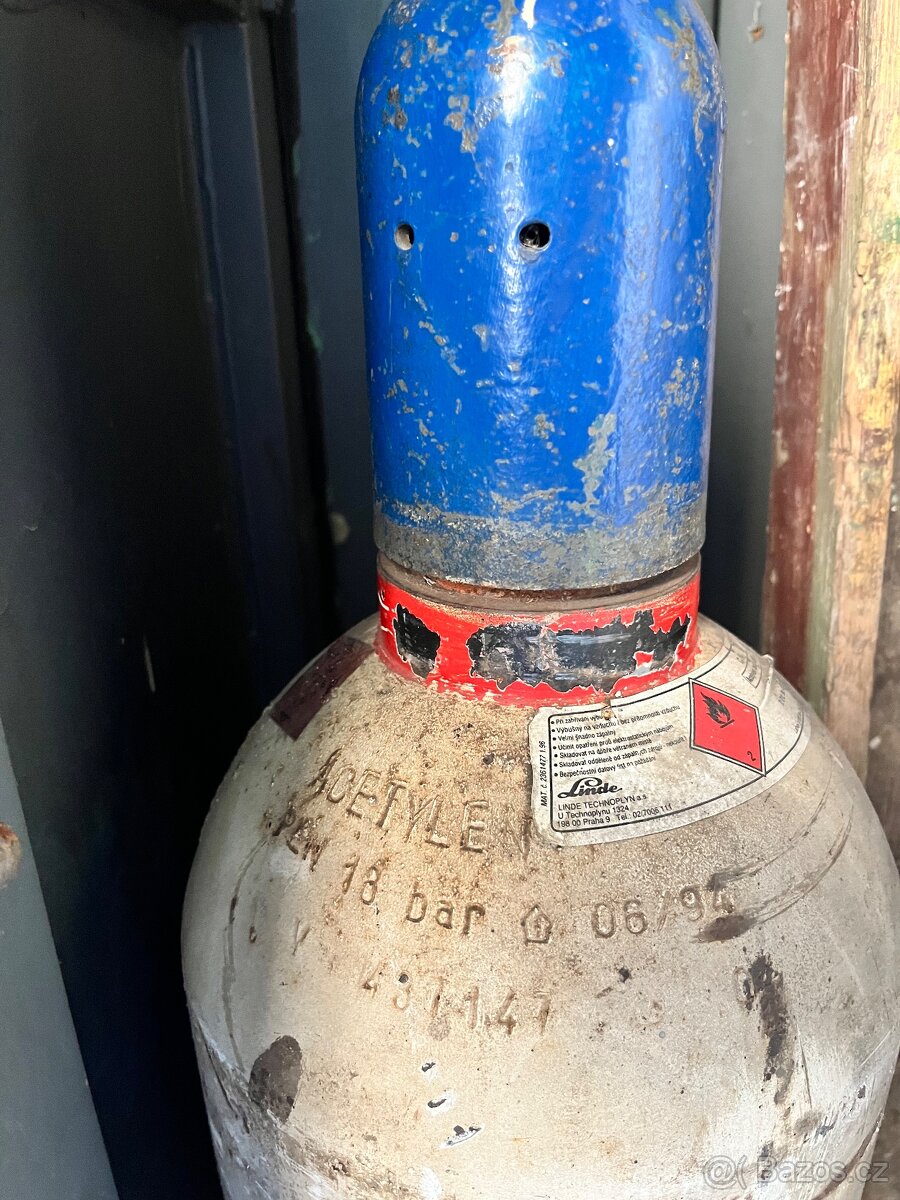 Prodám acetylenovou láhev - 4