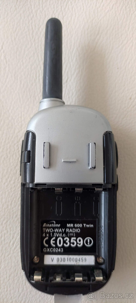 2ks PMR 446 Binatone MR600 Twin, 8ch, 38 CTCSS - 4