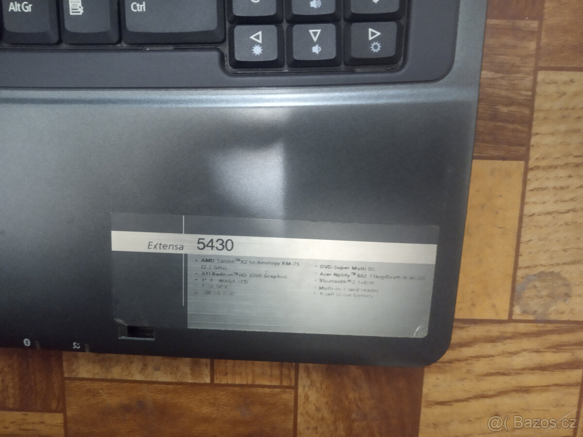 ACER EXTENSA 5430 - (vizuálně zachovalý) - 4