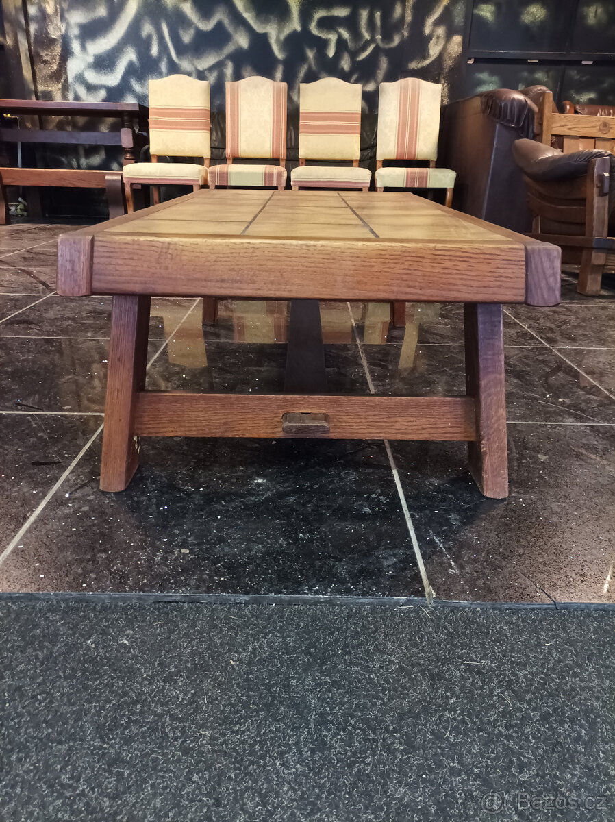 Konferenční stolek s dlažbou 2 - 4