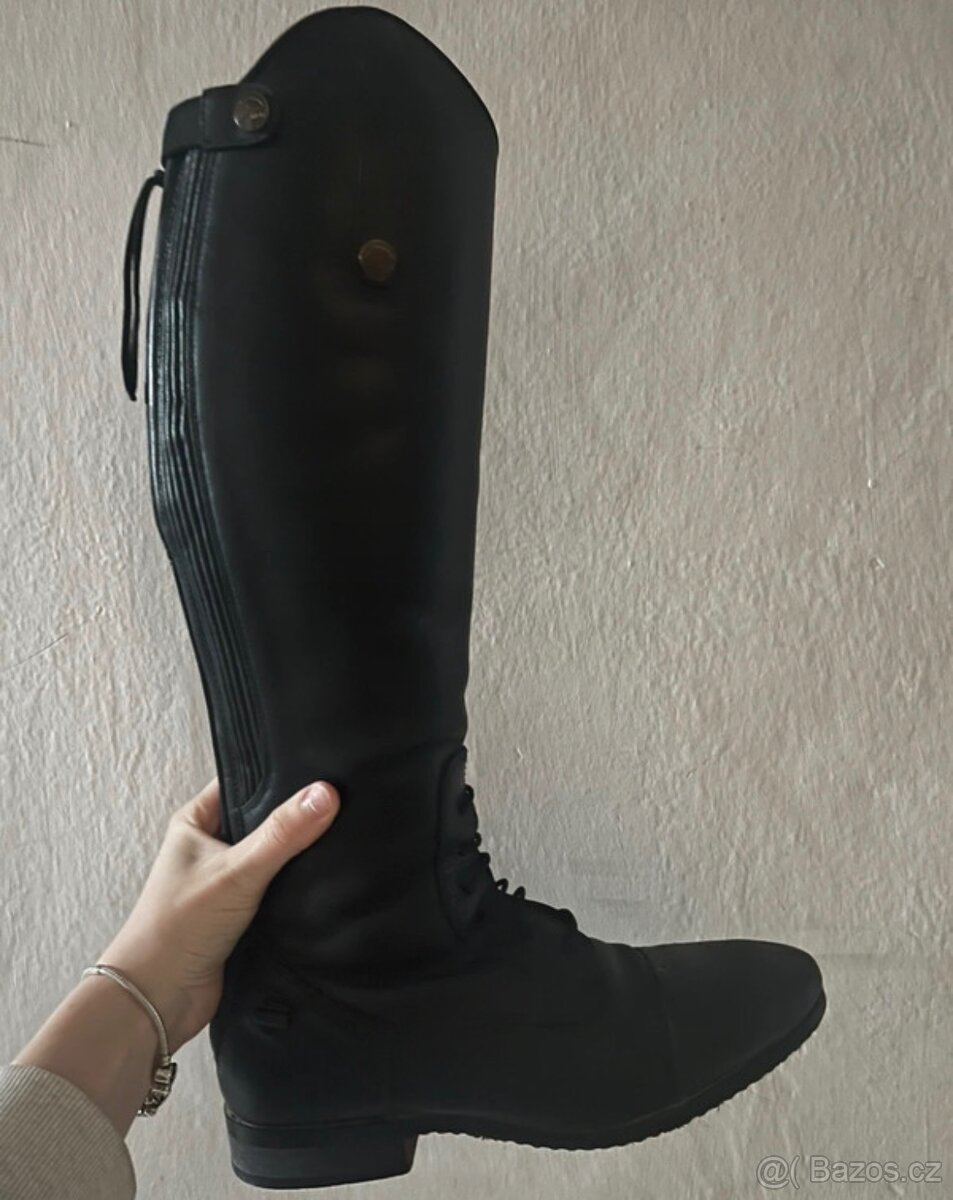 Vysoké jezdecké boty - 4