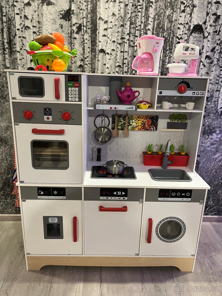 Dřevěná kuchyňka DeLuxe (Playtive) - 4