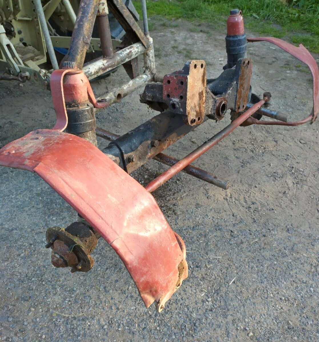 Prodám přední nápravu na Zetor - 4