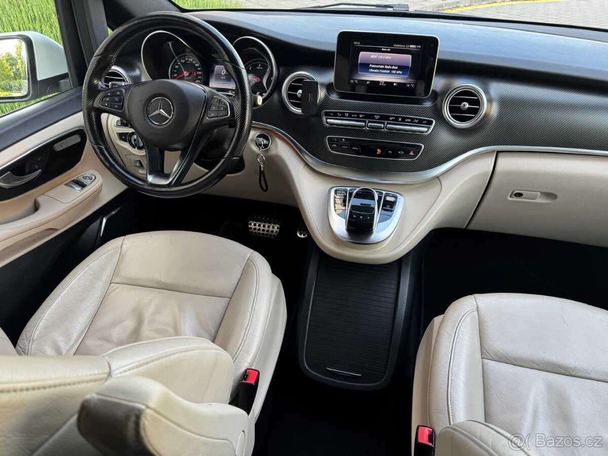 V250d AMG paket full LED kamery ACC webasto BURMASTER tažne - 4