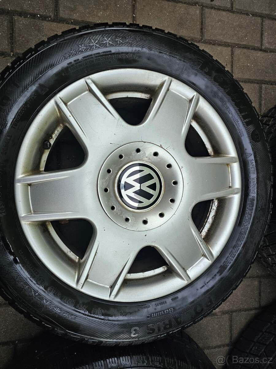 ALU kola zimní VW Golf 4 Bora 5x100 R16 - 4