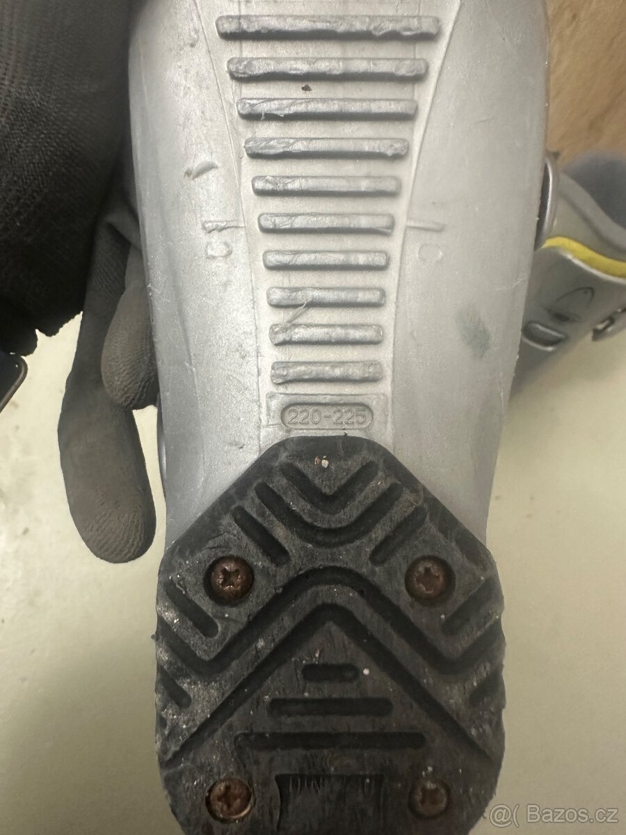 Dětské lyže Fisher + lyžáky Head - 4