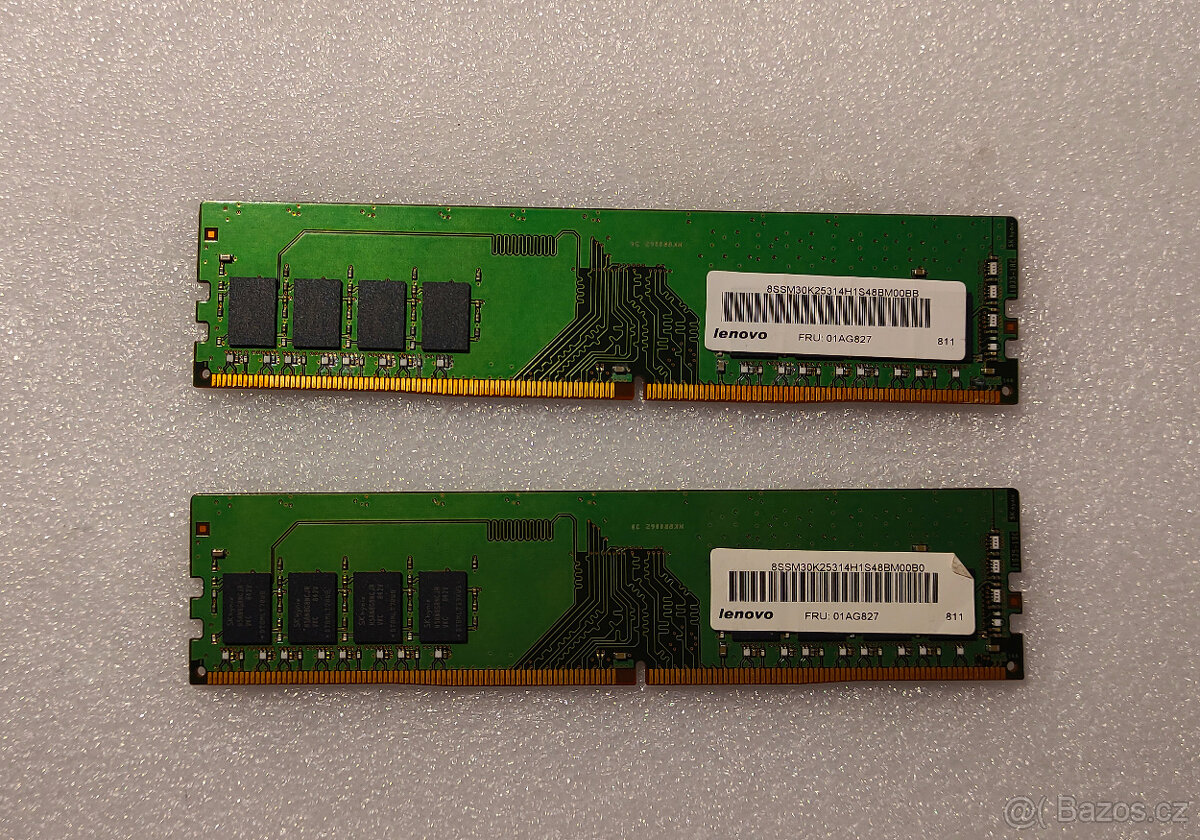 Operační paměť RAM 8 GB DDR4 - Samsung | Hynix | více kusů - 4