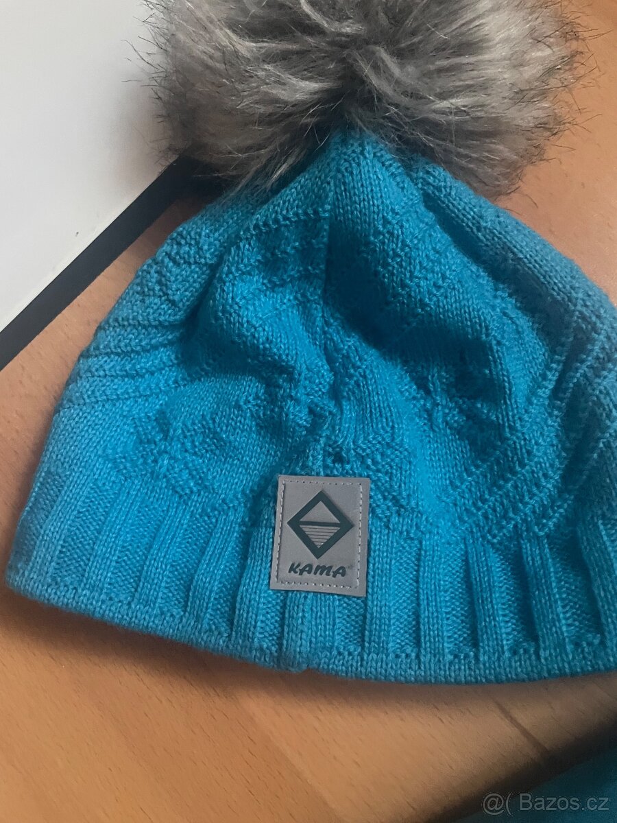 Zimní set zn. Kilpi vel. 34, modrá mikina, kalhoty/modré, bu - 4