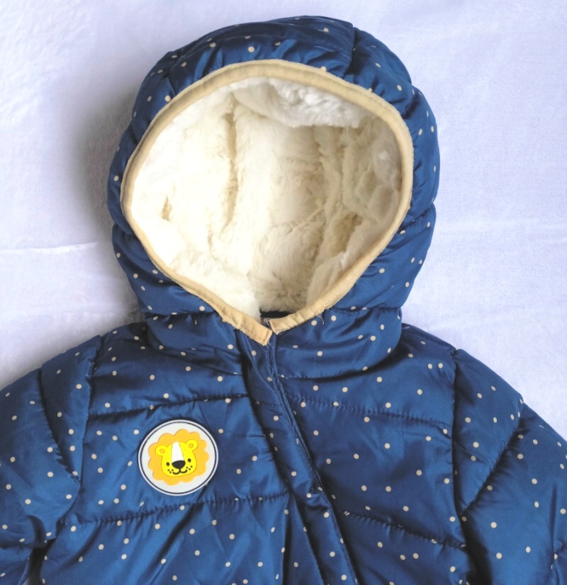 ZIMNÍ KOMBINÉZA S KOŽÍŠKEM, 9 měs., 74/80 cm - 4