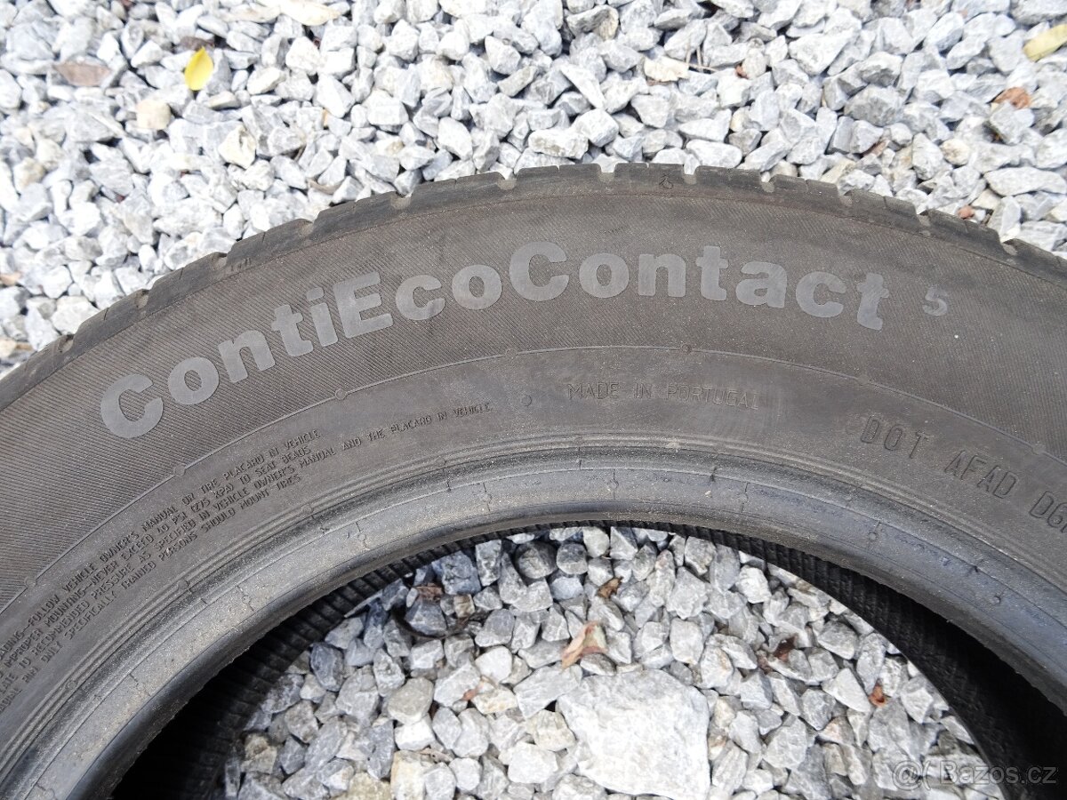 4x Letní pneu 185/65 R15 Continental - 4