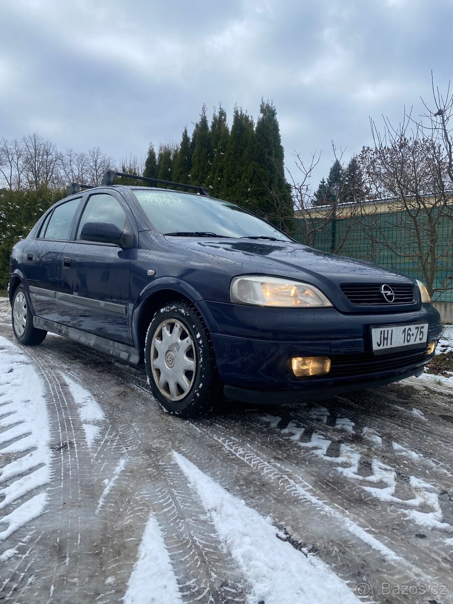Opel Astra G 1.4i 66kw rok 2000 STK 08/2026 Euro3 původ ČR - 4