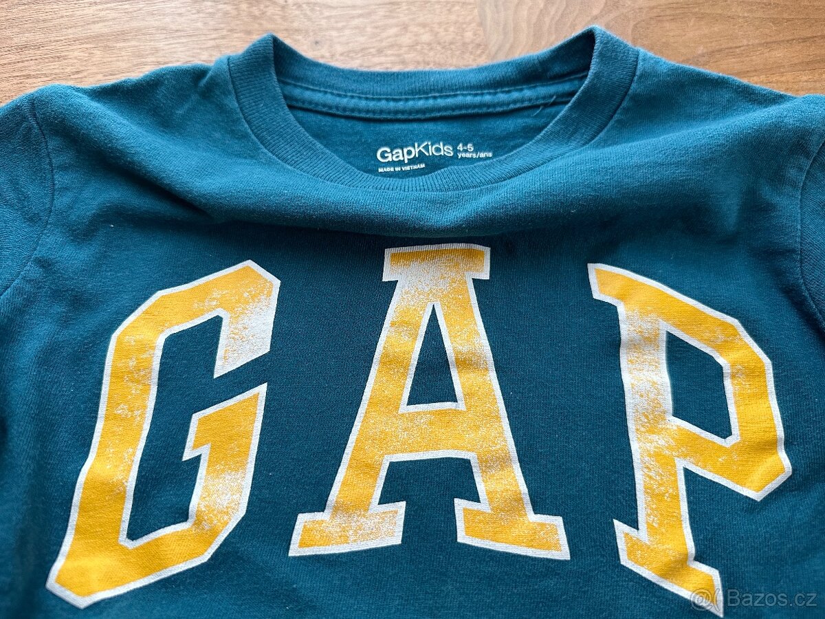 4x Trička 4-5 let, GAP - 4